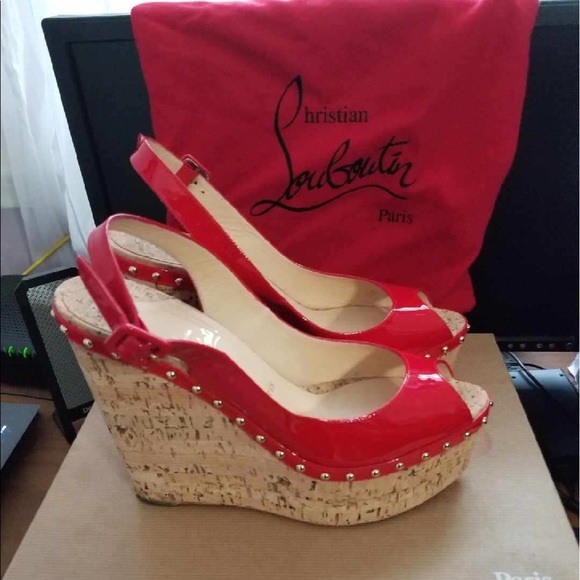 Christian Loubtion Wedges - Picture 2 of 6